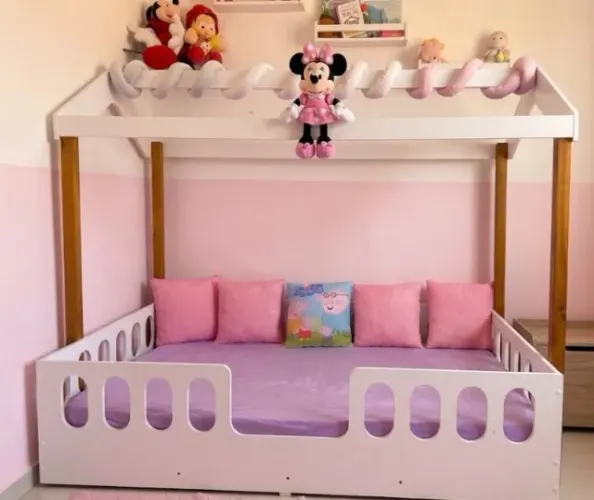 Cama Montessoriana casal infantil 