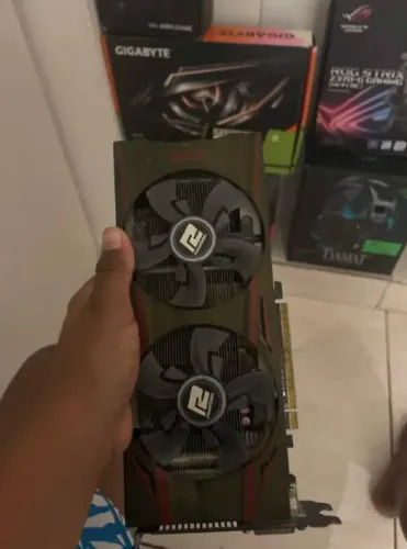 placa de video 2gb com defeito