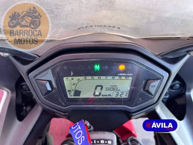 CBR 500R ABS + SLIDERS * EXTRA !!! BRANCA 2015/2015
