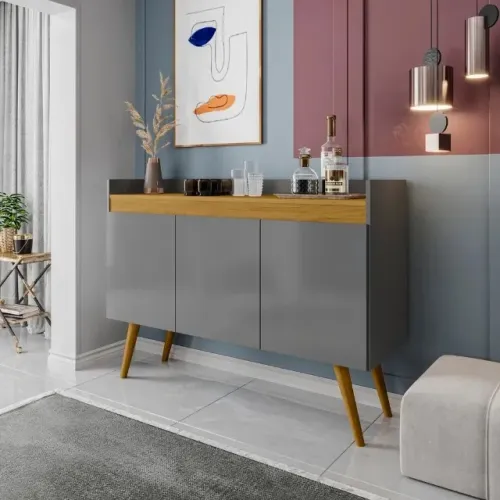 Aparador Buffet Gold 3 portas