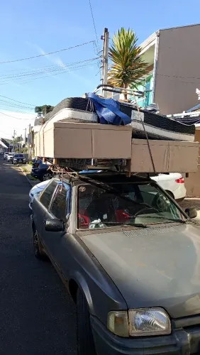 Carga pequena, viajem de regresso a Londrina Cambé Jandaia do Sul 