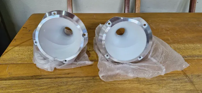 Kit cone jarrinho curto branco para corneta