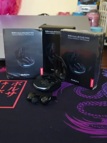 Fone de Ouvido Bluetooth Lenovo GM2 Pro Gamer Lacrado