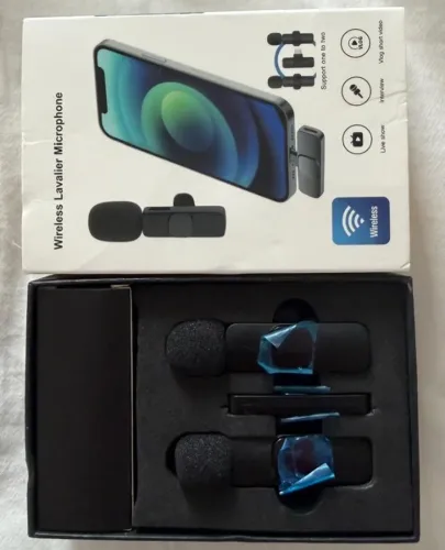 Microfone de Lapela para Iphone - NOVO