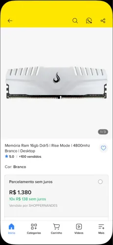2x16 GB DDR5 Rise Mode 4800mhz