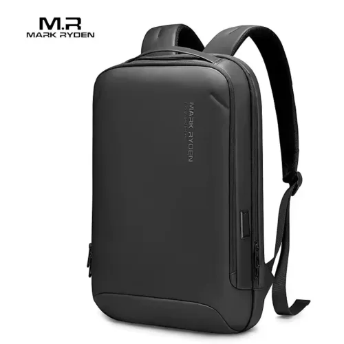 Mochila Urbana Mark Ryden Preta 15,6" Impermeável com USB para Notebook