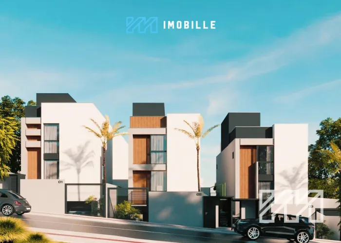 Sobrado triplex no bairro Ariribá em Balneário Camboriú com 200m² privativos.