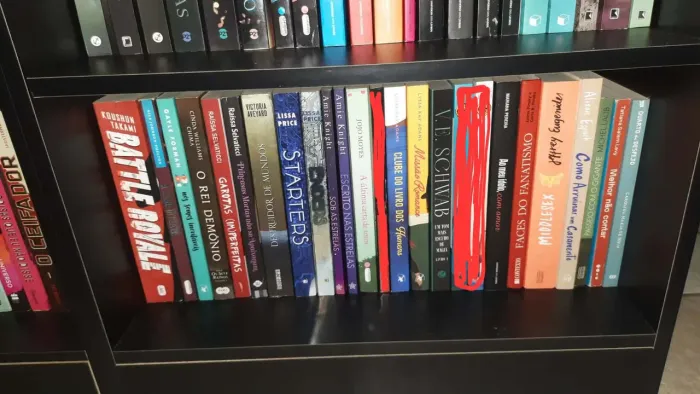 Kit com 22 livros - romance, fantasia, suspense