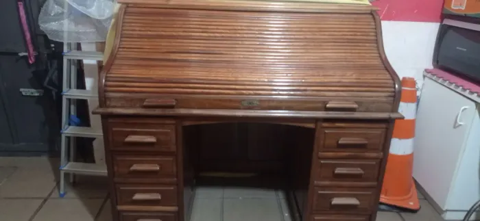 Escrivaninha xerife madeira maciça