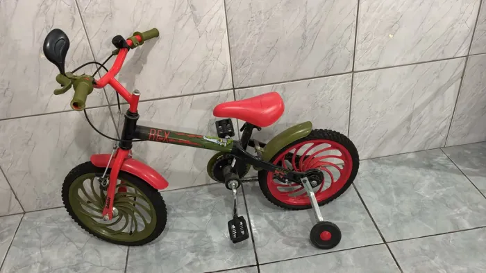 Vendo bicicleta Caloi Power Rex nova aro 16 $450