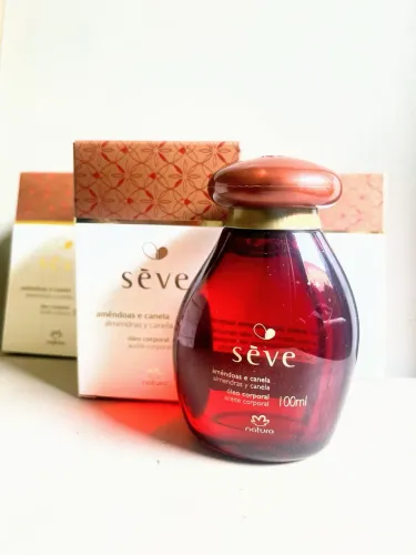 Óleo seve amêndoas e canela 100ml