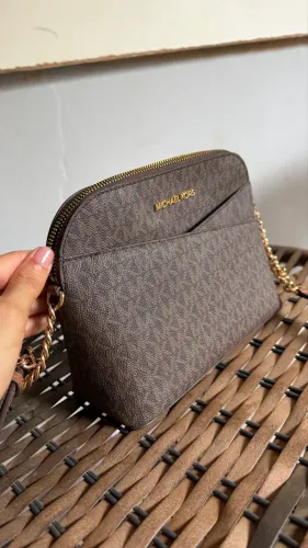 Bolsa Michael Kors Transversal Jet Set Logo Pequena Original