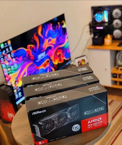 Placa de vídeo Rx7600 8gb lacrada ! 