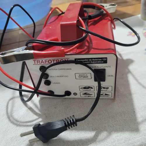 Carregador de Bateria Inteligente 12V Trafotron CF5 até 300A