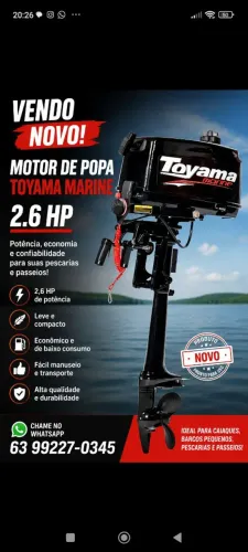 Motor de caiaque