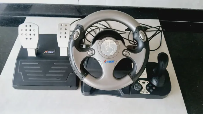Controle Volante PlayStation 2