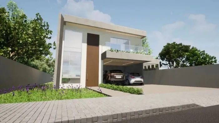 TERRENO COM PROJETO APROVADO - CONDOMÍNIO COM LAZER COMPLETO.