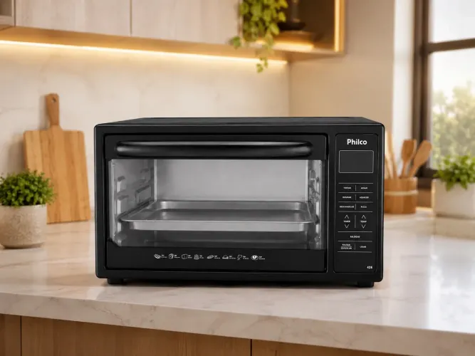 Forno elétrico Philco 42 L digital - Preto