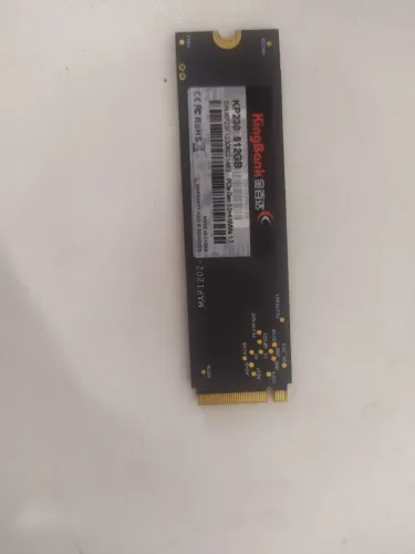 SSD Nvme pci-e King Bank KP230 512gb funcionando normalmente. Entrego.