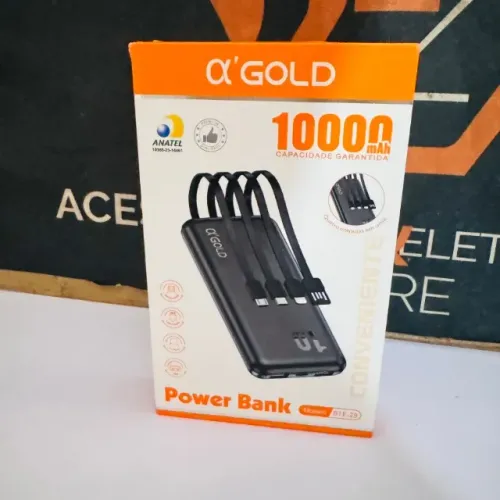 Carregador Portátil aGold 10000mAh