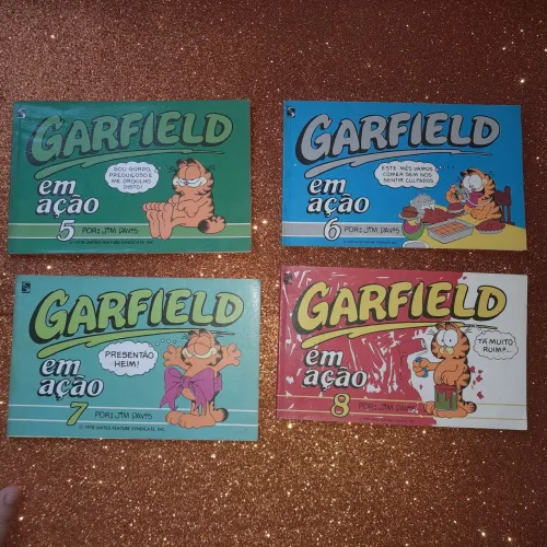 Garfield em Ação edição 05,06,07 e 08