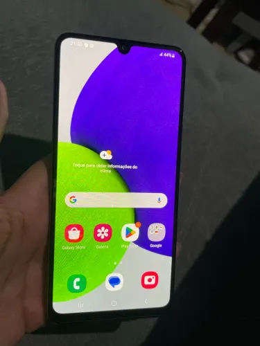 Celular Samsung A22 lilás 