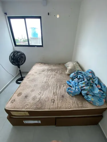Cama box casal
