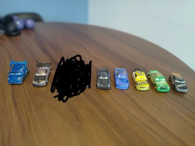 Disney Pixar Cars - 7 Carrinhos Miniatura