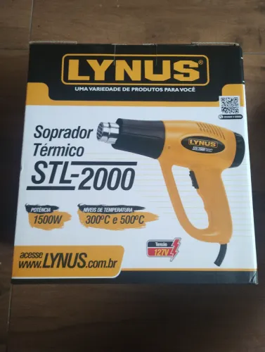 Soprador Térmico 110V Com Dois Níveis De Temperatura e Velocidade STL-2000 - LYNUS