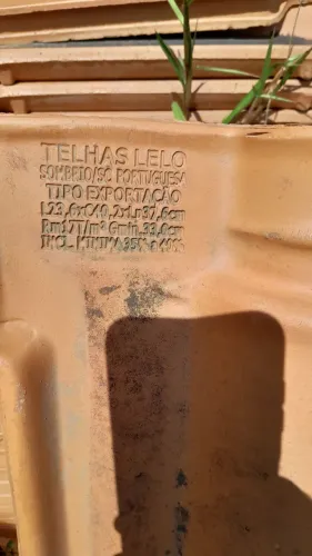 Telhas portuguesa usada