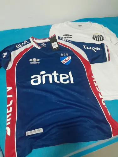 Camisa Nacional Uruguai M/ Santos G