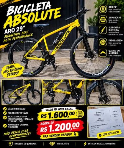Bicicleta aro 29