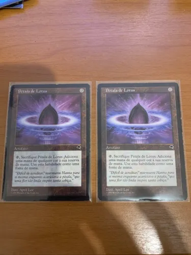 Magic the Gathering - Lotus Petal / pétala de lótus - 2x MP