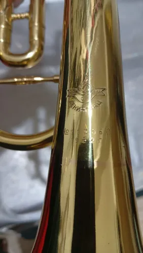 Trompete Alemão raríssimo sem detalhes 1962