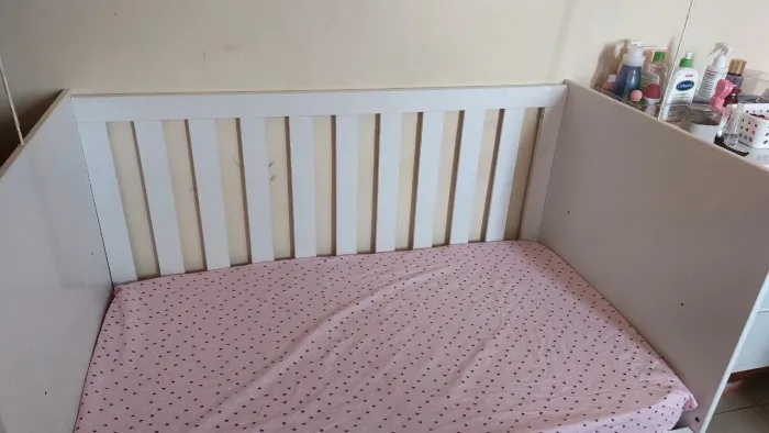 Berço americano 2 em 1 MDF Reller