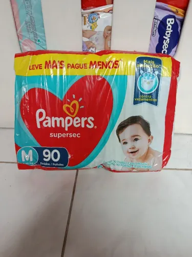 Fralda Pampers Supersec