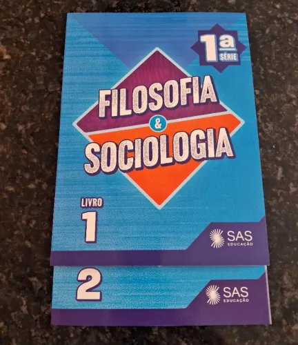 Livro Filosofia e Sociologia - 1ª Série