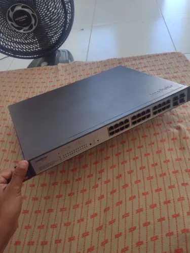 Switch interbras gigabit 24 portas 