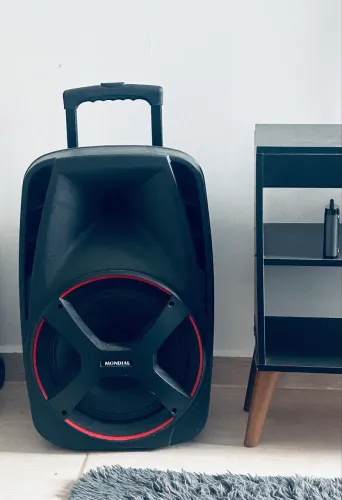 Caixa Amplificada Connect Power Plus CM-550 Preto Mondial