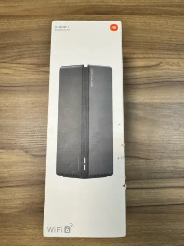 Roteador Xiaomi AX3000 Wi-Fi 6 Mesh ? praticamente sem uso
