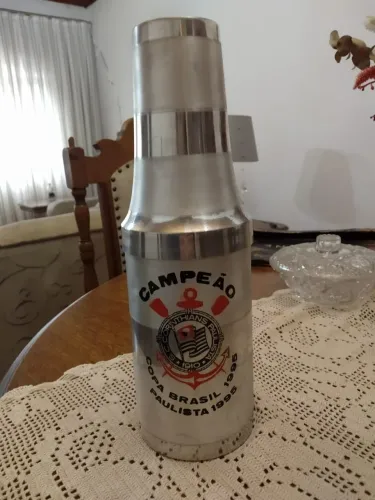 Porta Garrafa Tema Corinthians