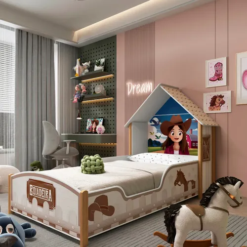 cama infantil boiadeira gelius- FRETE GRATIS / ENTREGA HOJE!!