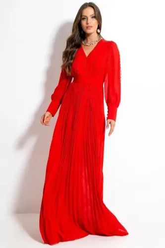Vestido vermelho da Marca Ave Rara