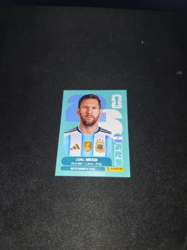 Figurinha Messi Copa do Mundo 2026