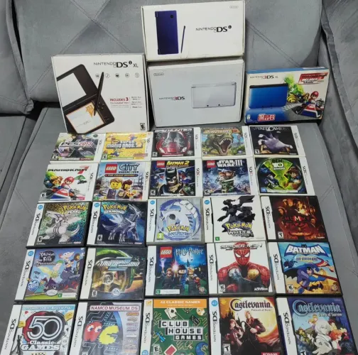 Jogos originais Nintendo ds e 3ds