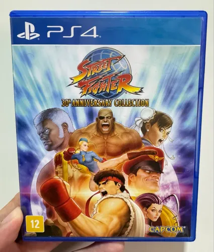 Street Fighter Aniversário Edição Coleção Tudos Street PS4 envio olx 