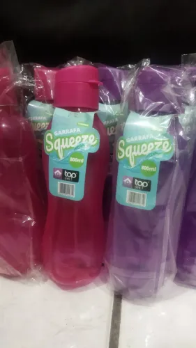 Squeeze 800ml Plástico 10 unidades - leia o anúncio