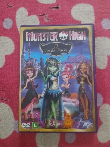 DVD Monster High: 13 Monster Desejos
