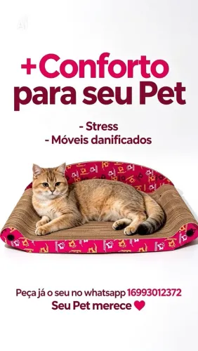 Arranhador Sofá P/ Gatos 