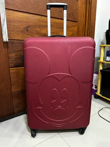 Mala Original Mickey Bagaggio - Rodinhas 360° - Ótimo Estado